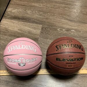 Spalding basketball bundle set
